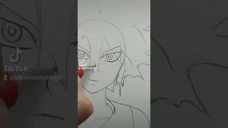 Drawing Godspeed Killua anime manga fanart hunterxhunter killua killuazoldyck draw artist [upl. by Eniarrol]