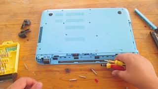 How to disassemble Any HP Pavilion 15 P series notebook [upl. by Hebel950]