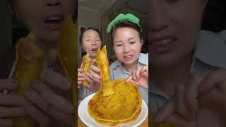 Funny Eating Challenge Show food eating funny shorts mukbang foodie foodiesisterfang yummy [upl. by Awra232]