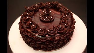 Chocolate Truffle Cake Recipe  Rich Chocolate Truffle Cake  Chocolate Truffle Recipe by Foodship [upl. by Avelin]