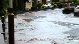 Flooding 6th july 2011 perth scotland [upl. by Ilzel]