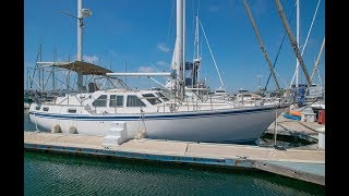 43 Nauticat SampS 43 Sailboat Walkthrough  California Yacht Sales [upl. by Araccot]