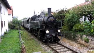 Kandertalbahnsteam locomotiveBinzenGermanyרכבת קיטור בבינזןגרמניה [upl. by Devy]