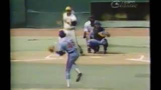 1982 Willie Stargell Pittsburgh Pirates Final Hit [upl. by Aitak]