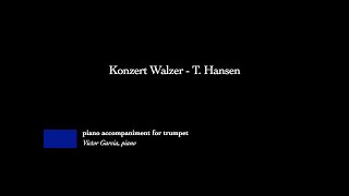 Konzert Walzer  T Hansen [upl. by Jo]