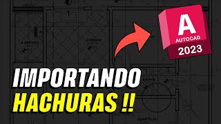 COMO INSERIR HACHURAS NO AUTOCAD RAPIDAMENTE [upl. by Chapell803]