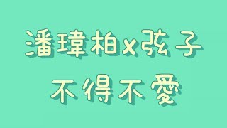 潘瑋柏x弦子  不得不愛【歌詞】 [upl. by Nuhsyar]