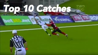 CFL Top 10 Catches of 2012 [upl. by Asiat627]