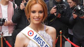 Miss France 2018 Maëva COUCKE  Paris le 25 avril 2018 au Global Gift Gala [upl. by Matelda]