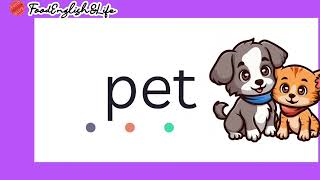 The Short E Sound Phonics  The Short E Sound Words For Kindergarten  Letter E First Sound Words [upl. by Annyahs]