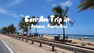 CanAm trip in Piñones Puerto Rico 😱😍🇵🇷 Piñones [upl. by Kalindi]