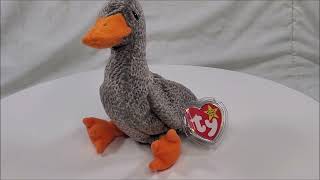 TY Beanie Baby 1999 HONKS the Goose NWT [upl. by Areek656]