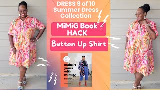 823Dress 9 of 10MiMiG Make It Yours Book Button Up Shirt Hack10pc Summer Dress Collection [upl. by Rivera670]