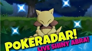 LIVE EPIC SHINY ABRA POKERADAR CHAIN SHINY POKEMON REACTION  POKEMON XY [upl. by Iaoh31]