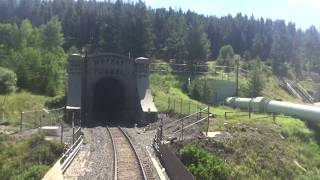 Westbound California Zephyr exits Moffat Tunnel [upl. by Solomon]