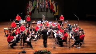 45 The Saga of Haakon the Good Philip Sparke Brassband De Bazuin Oenkerk [upl. by Leidgam116]