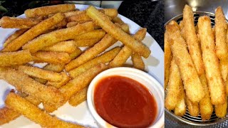 French fries Recipe 🍟 Fries banane ka tarika  Crunchy fries recipe [upl. by Weber]