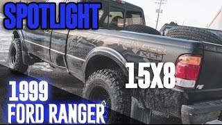 Spotlight  1999 Ford Ranger Stock Suspension 15x8 Vision Soft 8s and 31s [upl. by Nivla200]