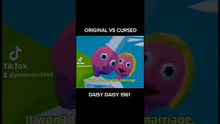 ORIGINAL VS CURSED DAISY DAISY 1961 daisydaisy [upl. by Elem]