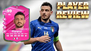 ¡LA CARISMA DE ITALIA REVIEW FLORENZI 99 FUTTIES EVO ROAD TO FC25 EAFC 24 [upl. by Inavoy]