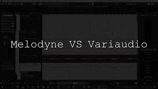 오토튠의 시대는 끝났다 Melodyne VS VariAudio 멜로다인 VS 배리오디오 [upl. by Nylirad]