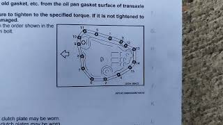 Jatco CVT7 cvt fluid and Filter renewal [upl. by Perot926]