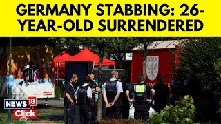 Solingen Attack Syrian Man Surrenders To Police And Confesses To Germany Stabbing Attack  N18G [upl. by Ylrahc]