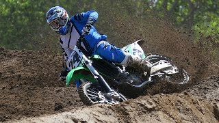 2015 Kawasaki KX450F First Ride  MotoUSA [upl. by Robertson]