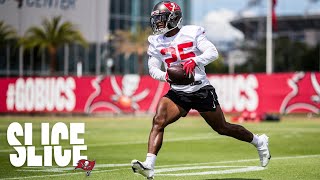 Giovani Bernard on Why He Joined the Bucs Talks Viral Leg Photo  Slice [upl. by Zobkiw]