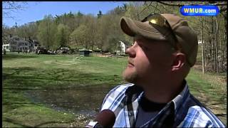 Fire destroys barn in Peterborough [upl. by Kristopher]