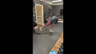 Single Leg Balance Hip Flexion [upl. by Gnilyam]