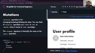 GraphQL for Frontend Engineers  Mutations  codegen  2 [upl. by Dnumde]