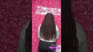 Passion twist twisy braidhairstylesforblackwomen bohobraids [upl. by Julieta857]