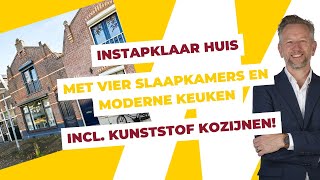 Gezellig en instapklaar huis te koop aan de Bouwen Ewoutstraat 60 Vlissingen [upl. by Leontyne]