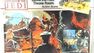 Star Wars  Jabba The Hutts Throne Room Action Scene [upl. by Elvina625]