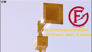 45 Federal Sign amp Signal Thunderbolt 1000T  2X Growl Alert amp Attack  Meade County Roblox [upl. by Reidar149]