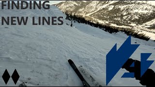 Sunday Sends Finding New Lines at Arapahoe Basin  Colorado Skiing [upl. by Cusack371]