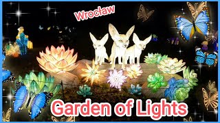 WROCŁAW ✨ OGRÓD ŚWIATEŁ ✨ GARDEN OF LIGHTS ✨ DZIKA AFRYKA 🎄 GoPro [upl. by Loretta]