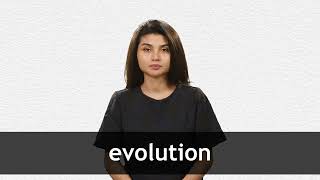 How to pronounce EVOLUTION in American English [upl. by Stokes]