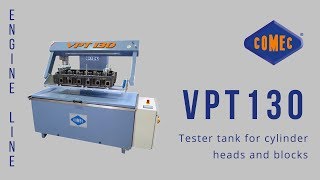 Pressure tester for cylinder heads and blocks VPT130  Comec [upl. by Eisdnyl]