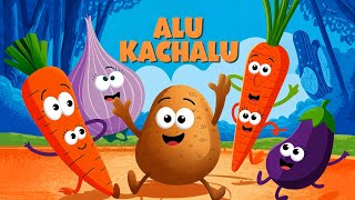 Aalu Kachalu Beta Kahan Gaye The  Classic Hindi Balgeet  Hindi Nursery Rhymes for Children [upl. by Adnuhsal674]