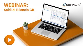 Webinar operativo Saldi Di Bilancio GB  GBsoftware [upl. by Mahon]