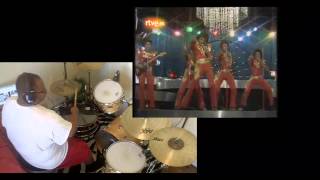 The Jacksons  Shake Your Body Down To The Ground Drum Cover [upl. by Nal]