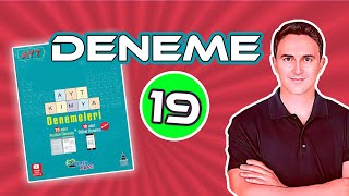 📍 AYT KİMYA DENEMESİ  19 l AYT BRANŞ DENEME KAMPI [upl. by Trometer]