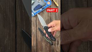 Is Liner Lock Stronger than a Framelock Pt2shorts edc [upl. by Hainahpez]