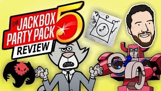 The Jackbox Party Pack 5 Review amp Individual Game Summary  2 Left Thumbs  Jackbox 5 Review [upl. by Annice]