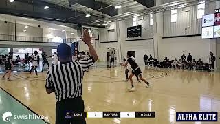 20230416 Alpha Elite Lions 8th Grade vs Auburn Raptors  Finals [upl. by Anrym]