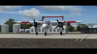 P3DV4 OV10D CAL FIRE AA505 Preview [upl. by Nadya]