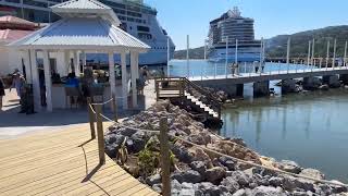 Roatan Cruise Port [upl. by Haroved]