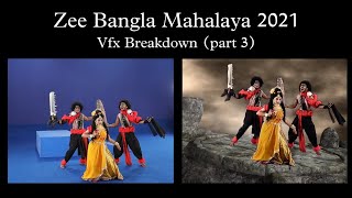 Zee Bangla Mahalaya 2021 vfx breakdown part 3।। Bala Tripura Sundari।। Oindrila Saha [upl. by Franek]